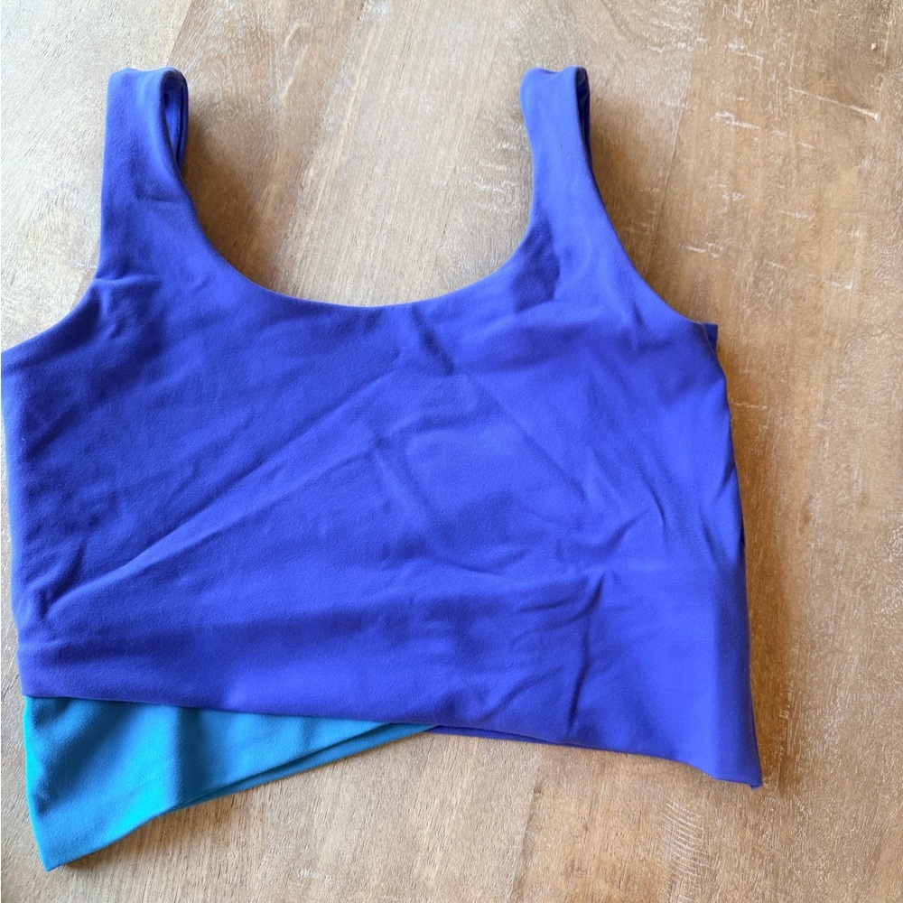 Honeycut dark blue/purple light blue dance top
